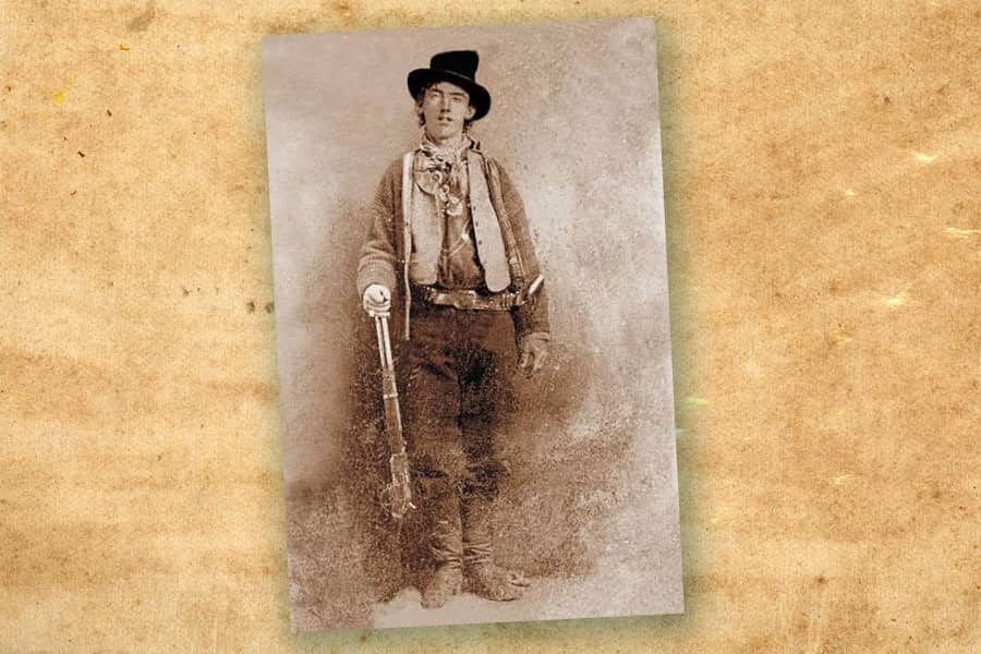 Which famous outlaw was first arrested for stealing clothes?